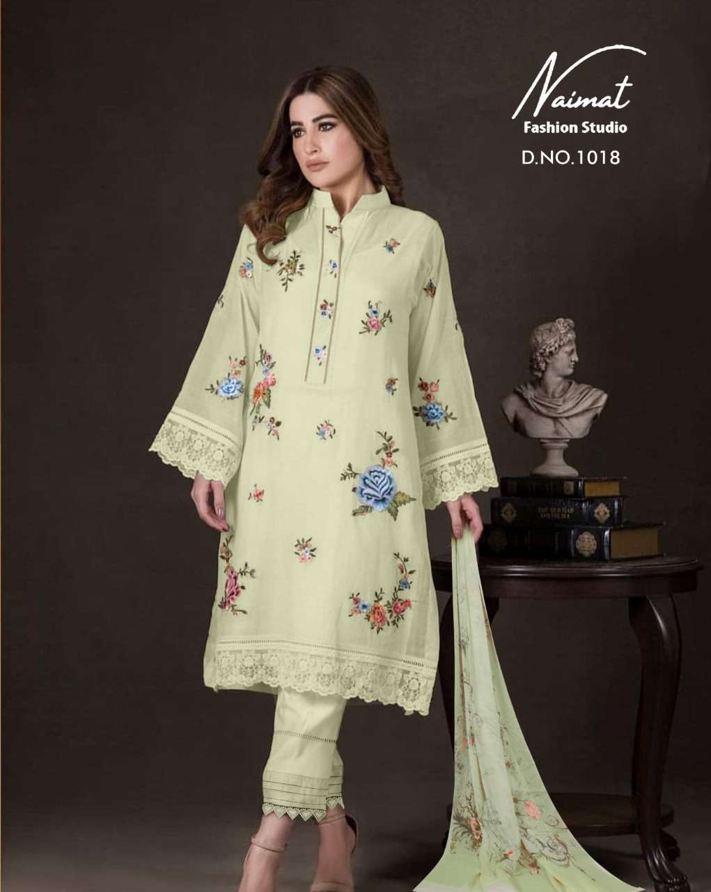 naimat fashion studio nfs 1018 Pure Georgette readymade suits