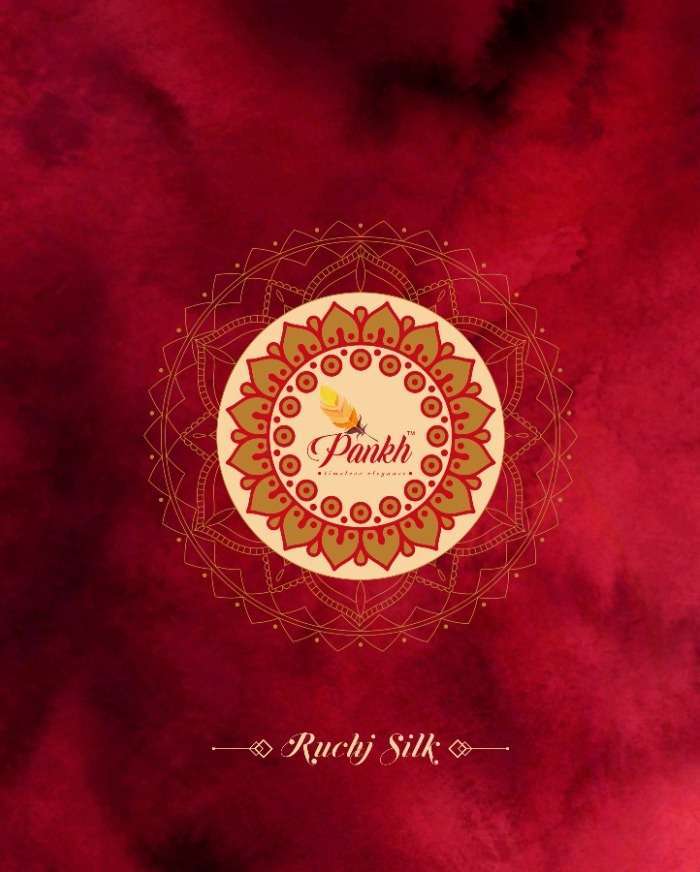 Pankh Ruchi Silk series 601-621 silk fabric saree