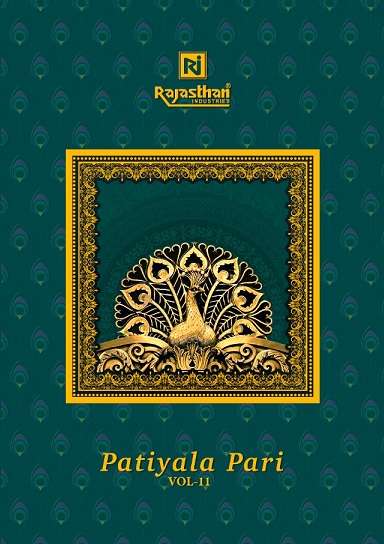 Rajasthan Patiyala Pari Vol 11 series 11001-11033 pure cotton readymade suits