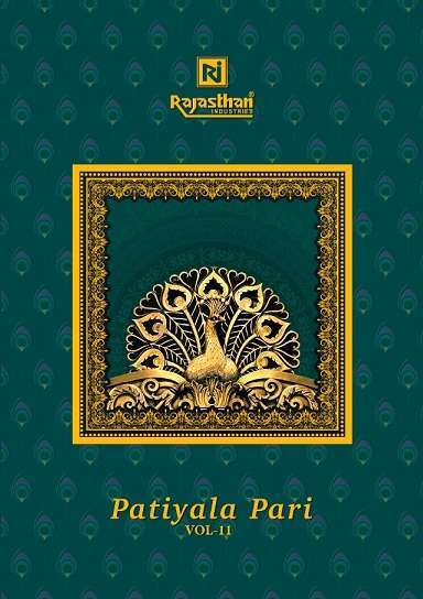 Rajasthan Patiyala Pari Vol 11 series 11001-11033 pure cotton unstitch suits