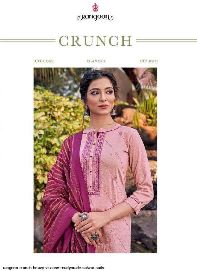 rangoon crunch series 2871-2876 heavy viscose suit