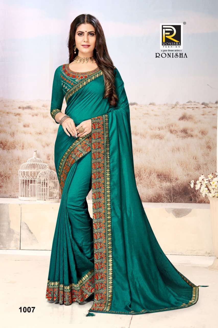 ranjna saree jain tara series 1001-1008 vichitra silk saree