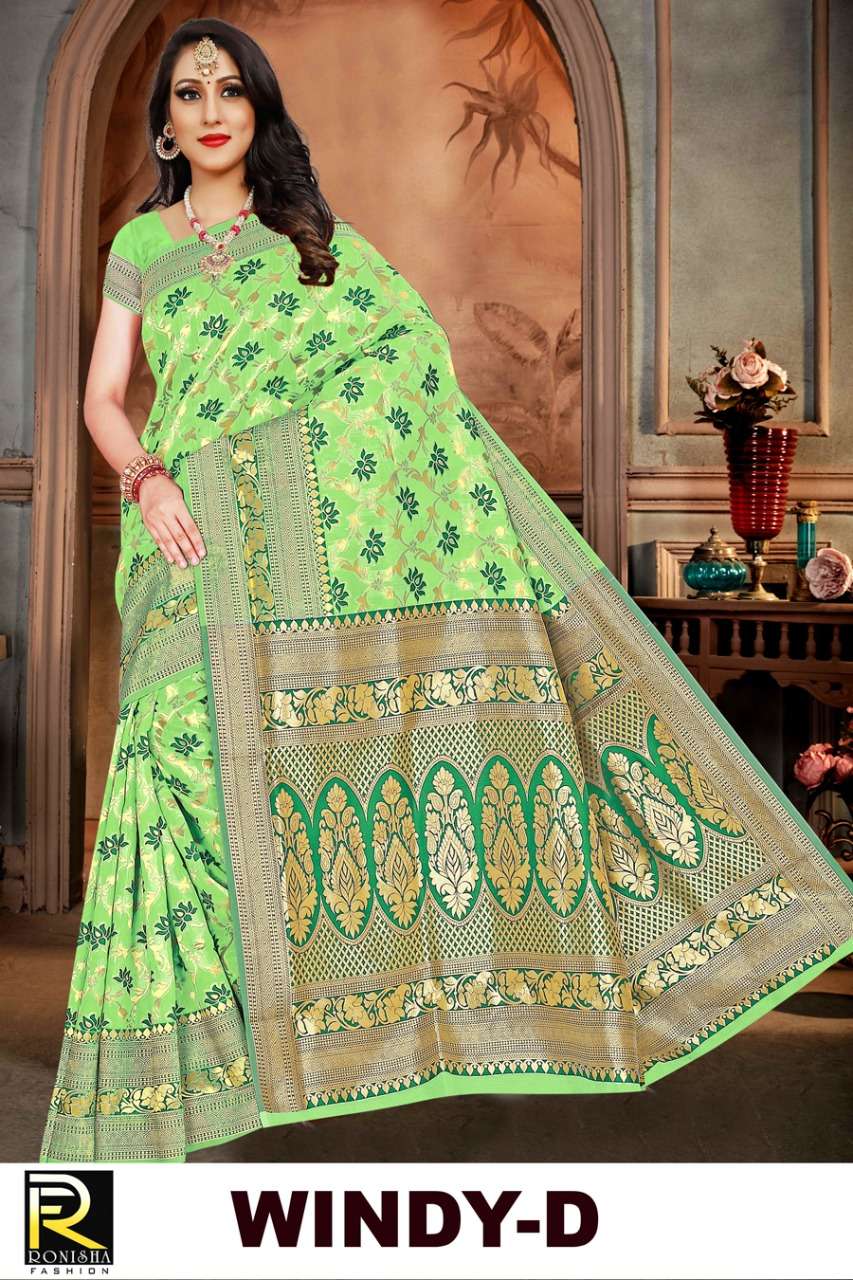 ranjna saree windy cotton silk formal wear saree collection