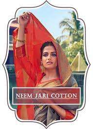 sangam prints neem jari cotton series 6001-6006 Cotton Handloom saree