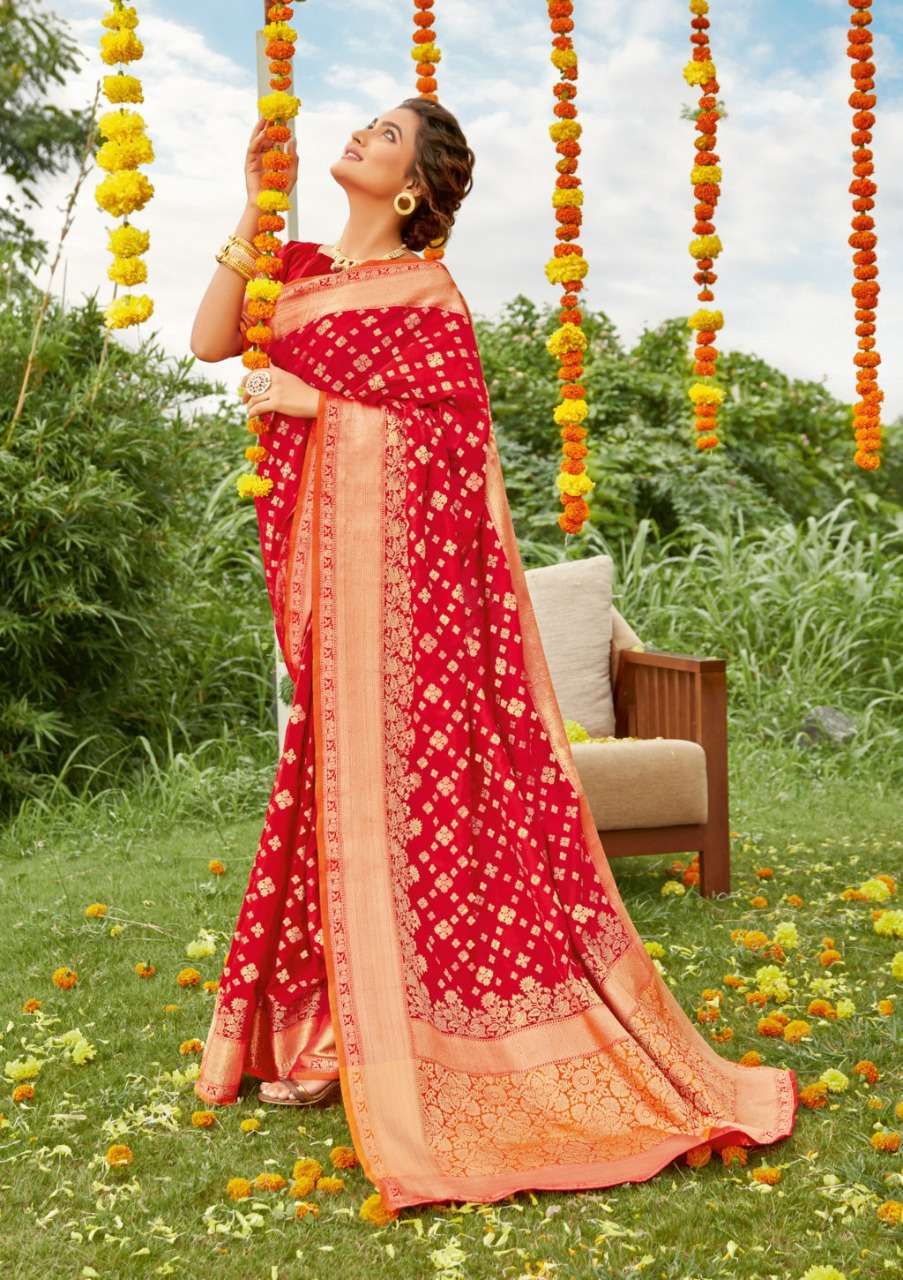 sangam prints shivoham silk series 9001-9006 banarasi silk saree