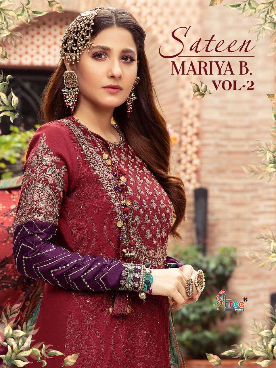 shree fab sateen mariya b vol 2 series 1931-1934 pure cotton suit