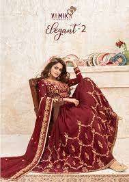 vamika elegant vol 2 13006-13009 soft georgette suit