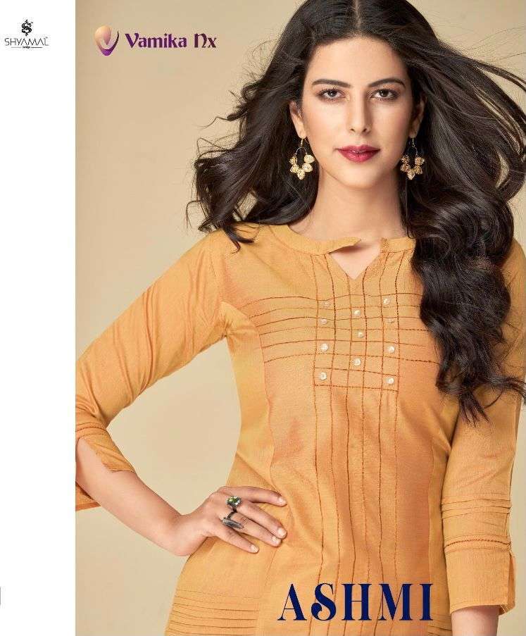 vamika nx ashmi series 9001-9009 Pure Viscose Two Tone Silk kurti