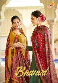 viona suit bawari series 9001-9008 pure woollen pashmina suit