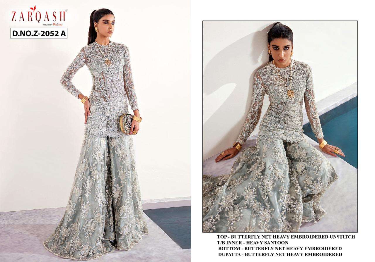 ZARQASH AMALIA 2052 DESIGNER BUTTERFLY NET SUIT