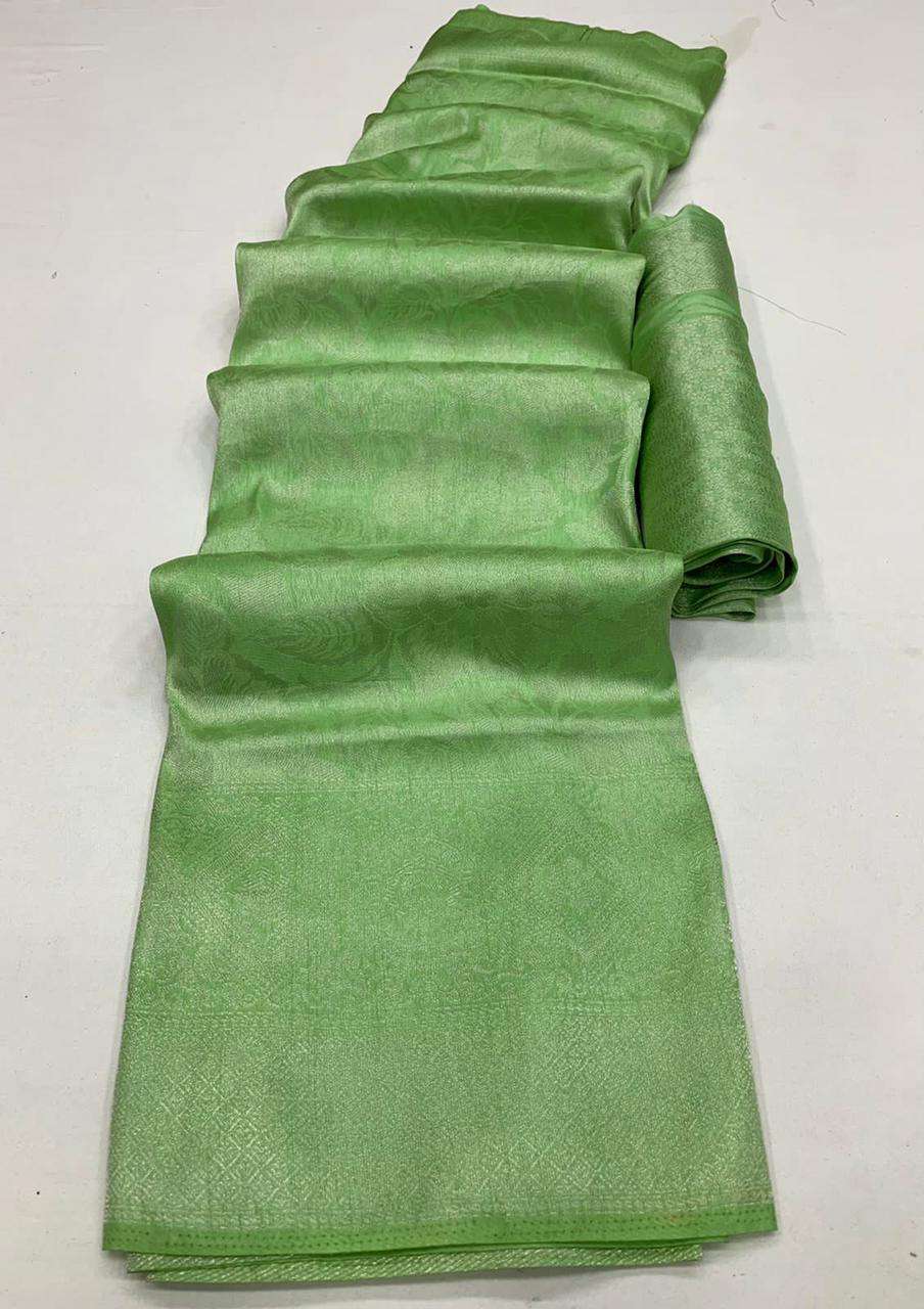 BT-11 DESIGNER SOFT SILK WITH WEAVING ZARI RICH PALLU SAREE