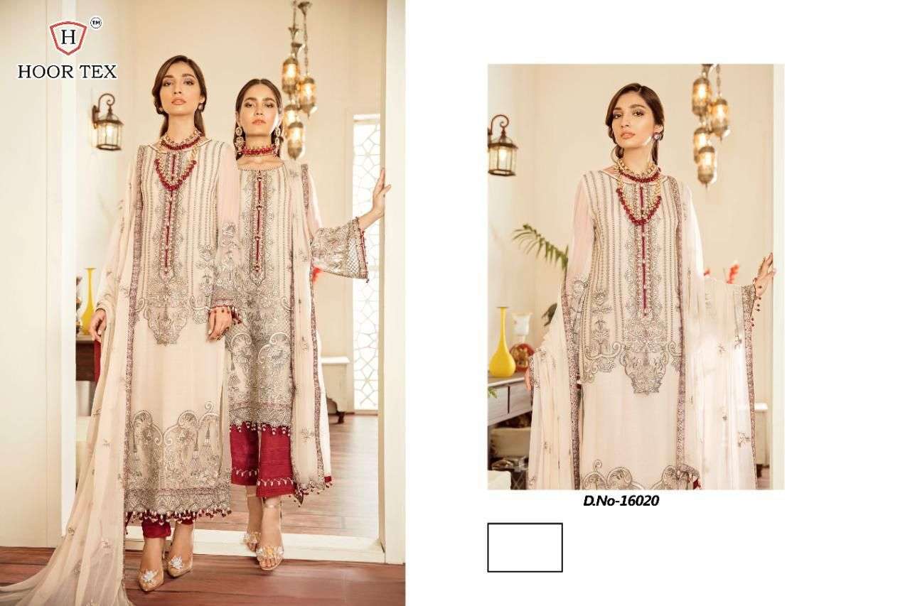 HOOR TEX 16020 DESIGNER HEAVY GEORGETTE SUIT 