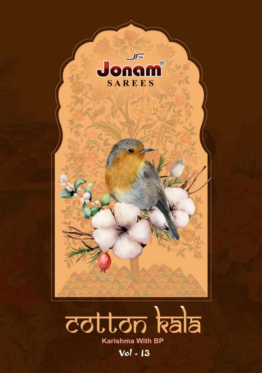 Jonam Karishma Vol-13 series 3042-3066 Cotton Saree