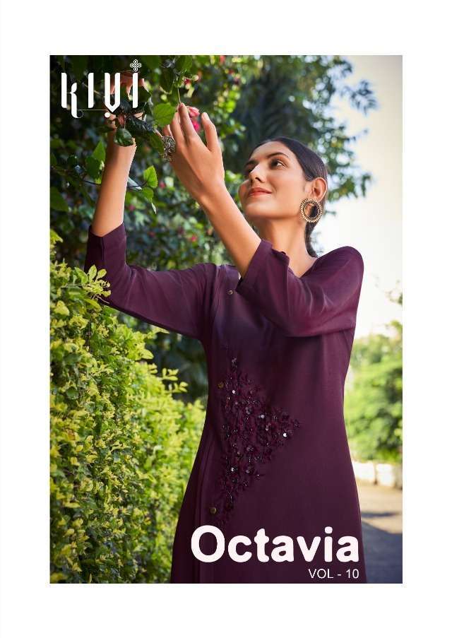 kalaroop octavia vol 10 series 12793-12798 lining silk kurti 