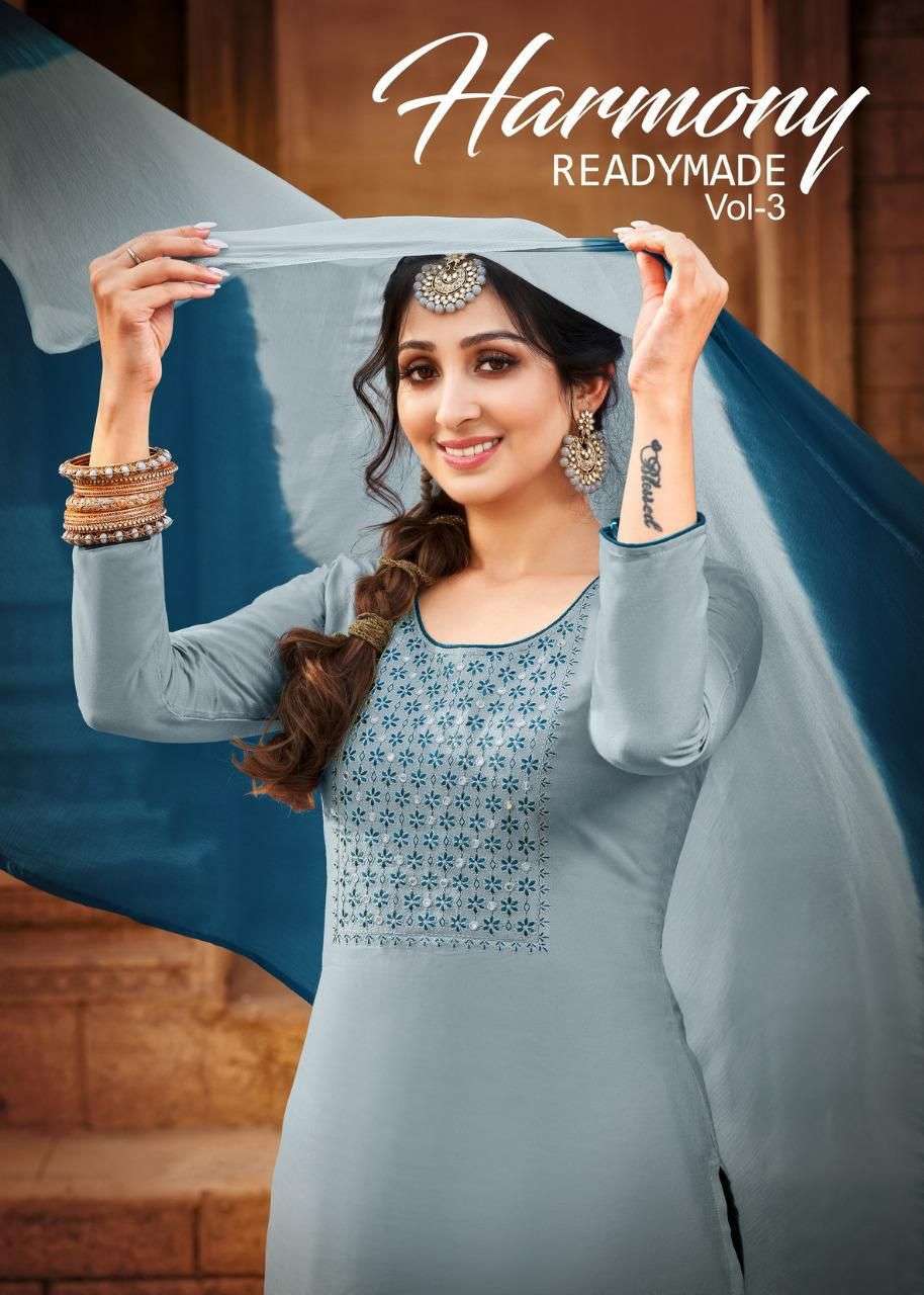 kapil trendz harmony vol 3 series 20000-20011 14 kg rayon suit 