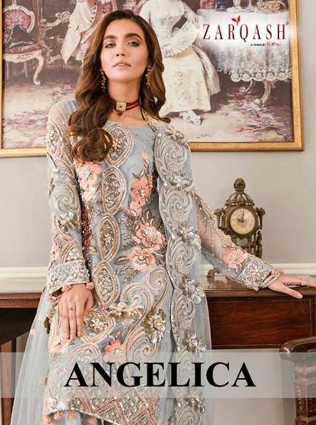 khayyira zarqash angelica 2055 Butterfly Net Heavy Embroidered suit