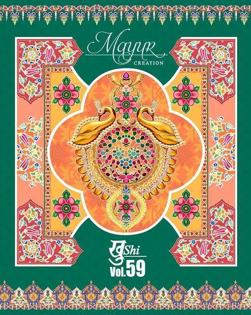 mayur khushi vol 59 series 5901-5935 cotton printed suit