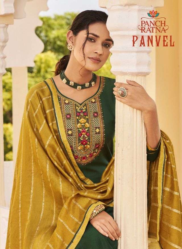 panch ratna panvel series 11571-11575 Heavy Parampara Silk suit