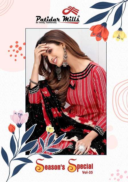 Patidar Season Special Vol-35 series 3501-3516 pure cotton suit 