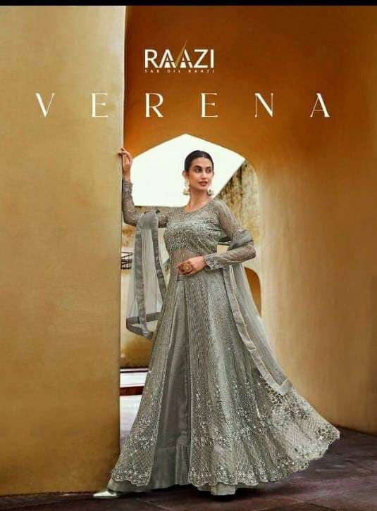 RAMA FASHIONS RAAZI VERENA DESIGNER SOFT NET SUIT 