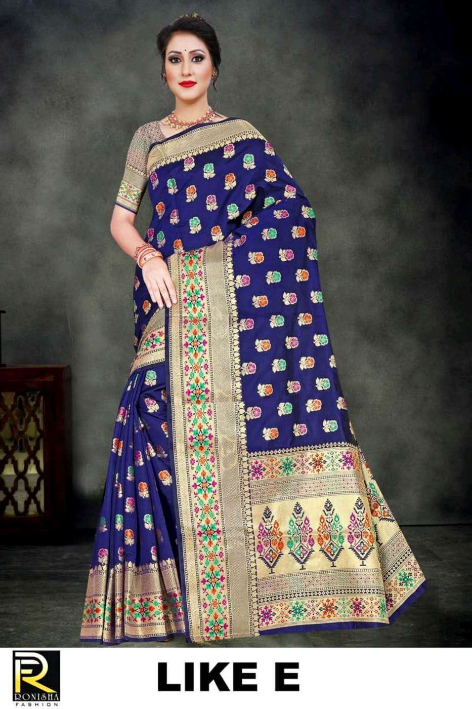 ranjna saree Like premium silk saree collection