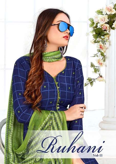 Rnx Ruhani Vol-11 series 11001-11017 micro synthetic suit 