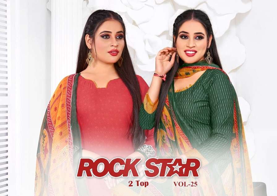 Rock Star 2 Top Vol-25 series 25001-25012 american crape suit