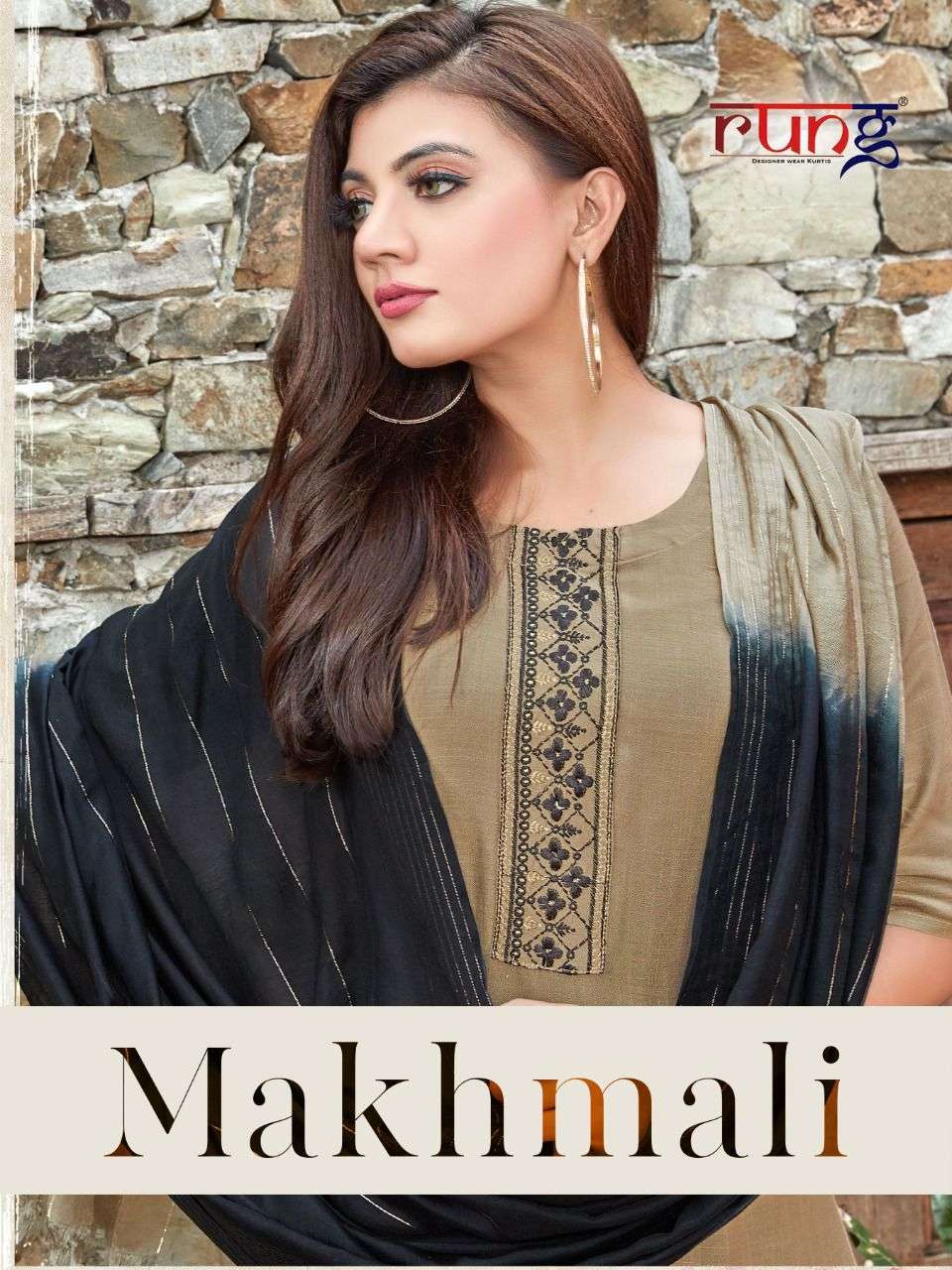 rung makhmali series 1001-1008 heavy slub rayon readymade suit 