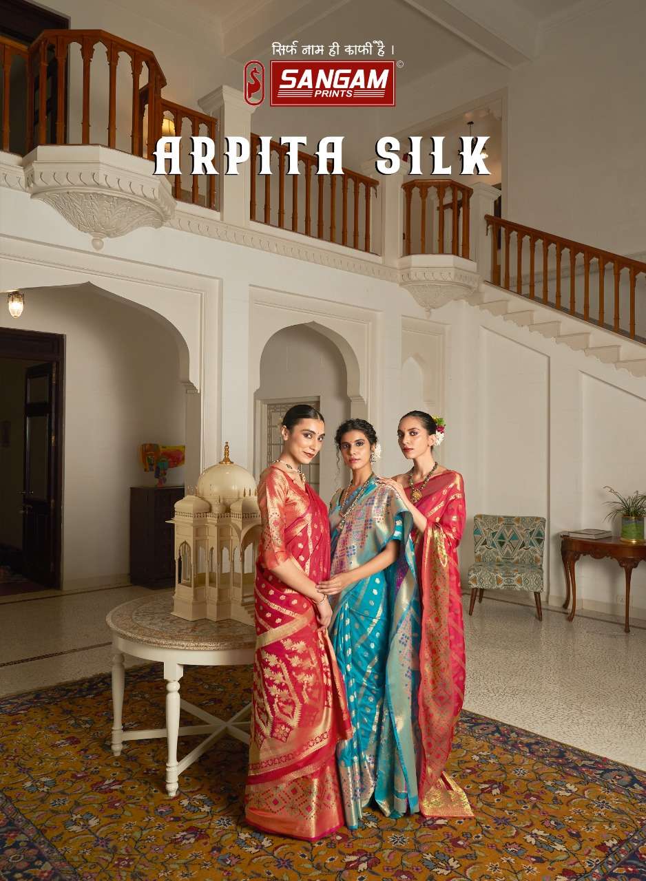 SANGAM ARPITA SILK DESIGNER SILK SAREE 