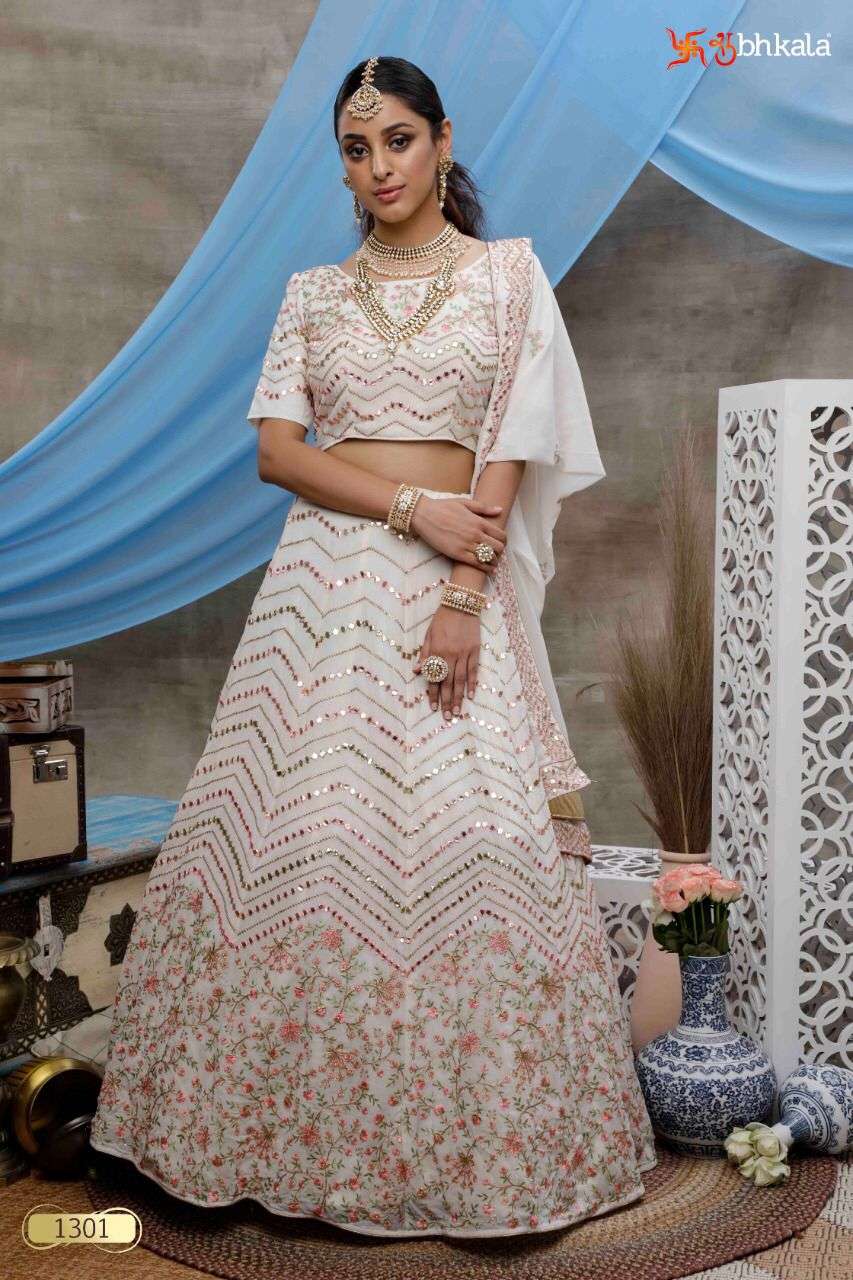 SHUBHKALA GULDASTA VOL-6 DESIGNER GEORGETTE LEHENGA 