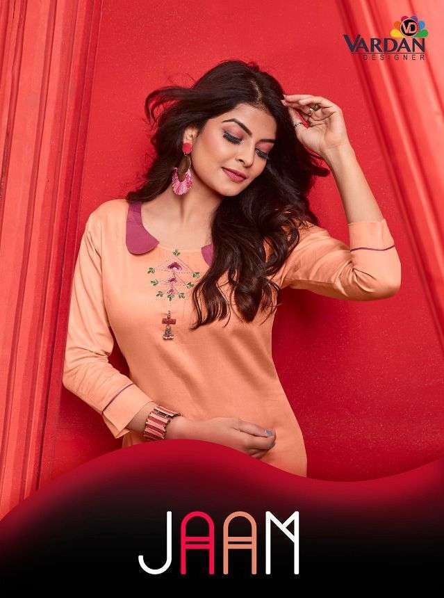 vardan designer jaam vol 1 series 51-54 heavy jam cotton kurti 