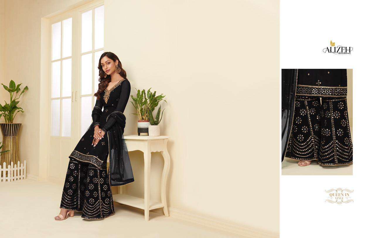 alizeh zaida vol 4 series 2004-2005 georgette suit 