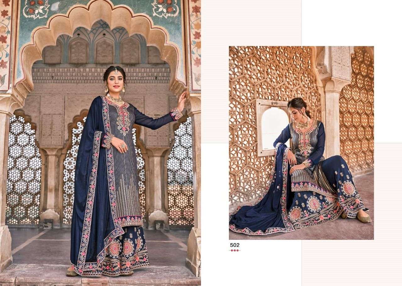 AMYRA SOFIYA DESIGNER HEAVY REAL SAUDI GEORGETTE SUIT 