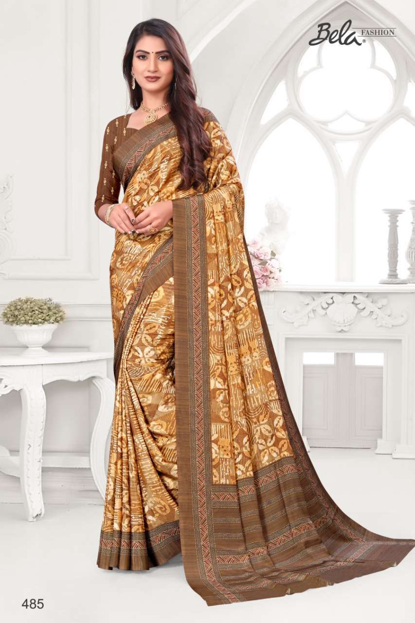  bela fashion naida series 481-491 crape digital saree