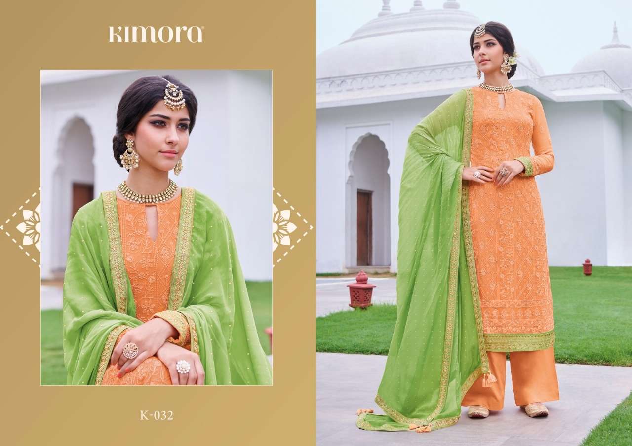 Bhawani Textile Presents Kimora Series K-032- Designer Fancy Suit