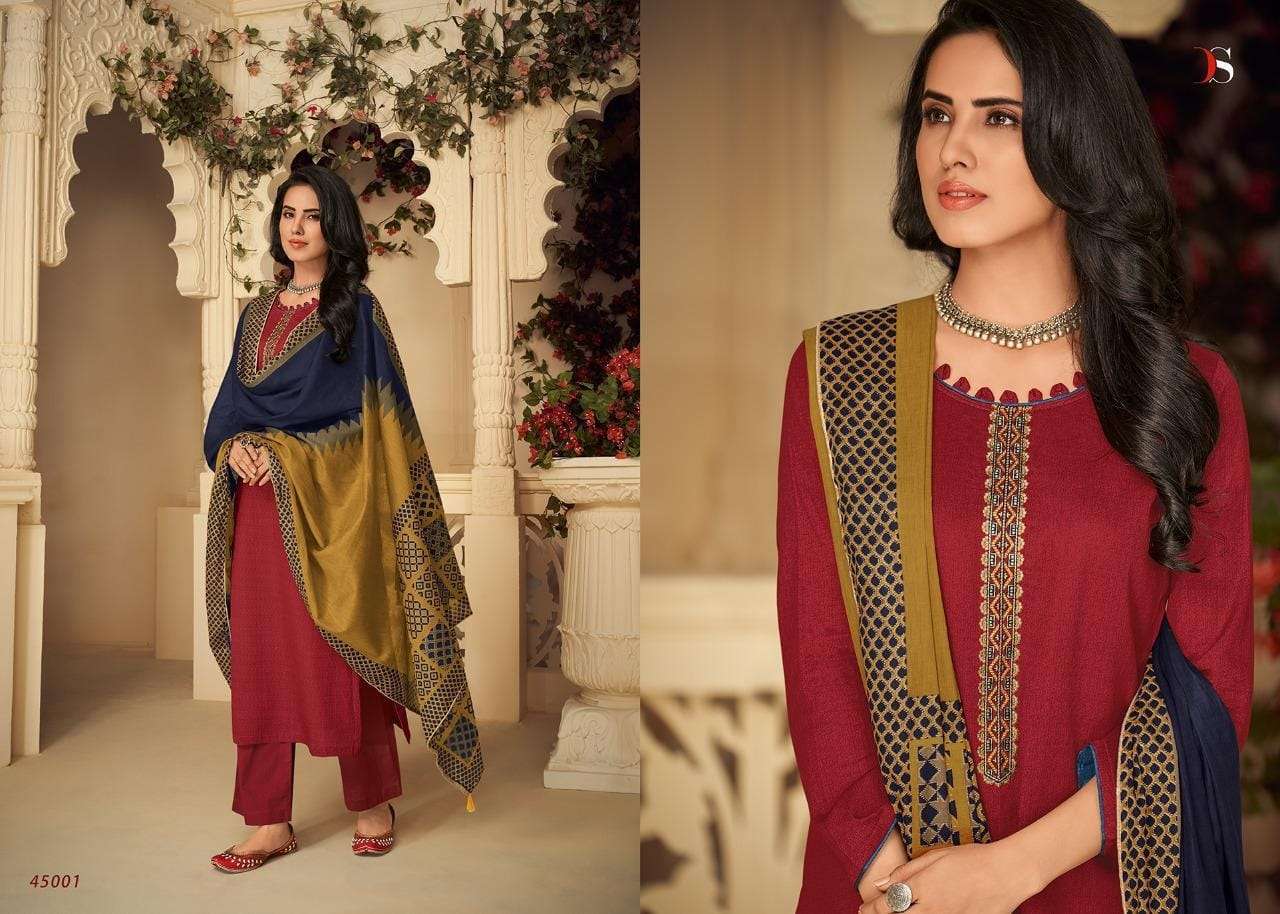 DEEPSY SUIT PANGHAT DESIGNER PASHMINA SUIT 