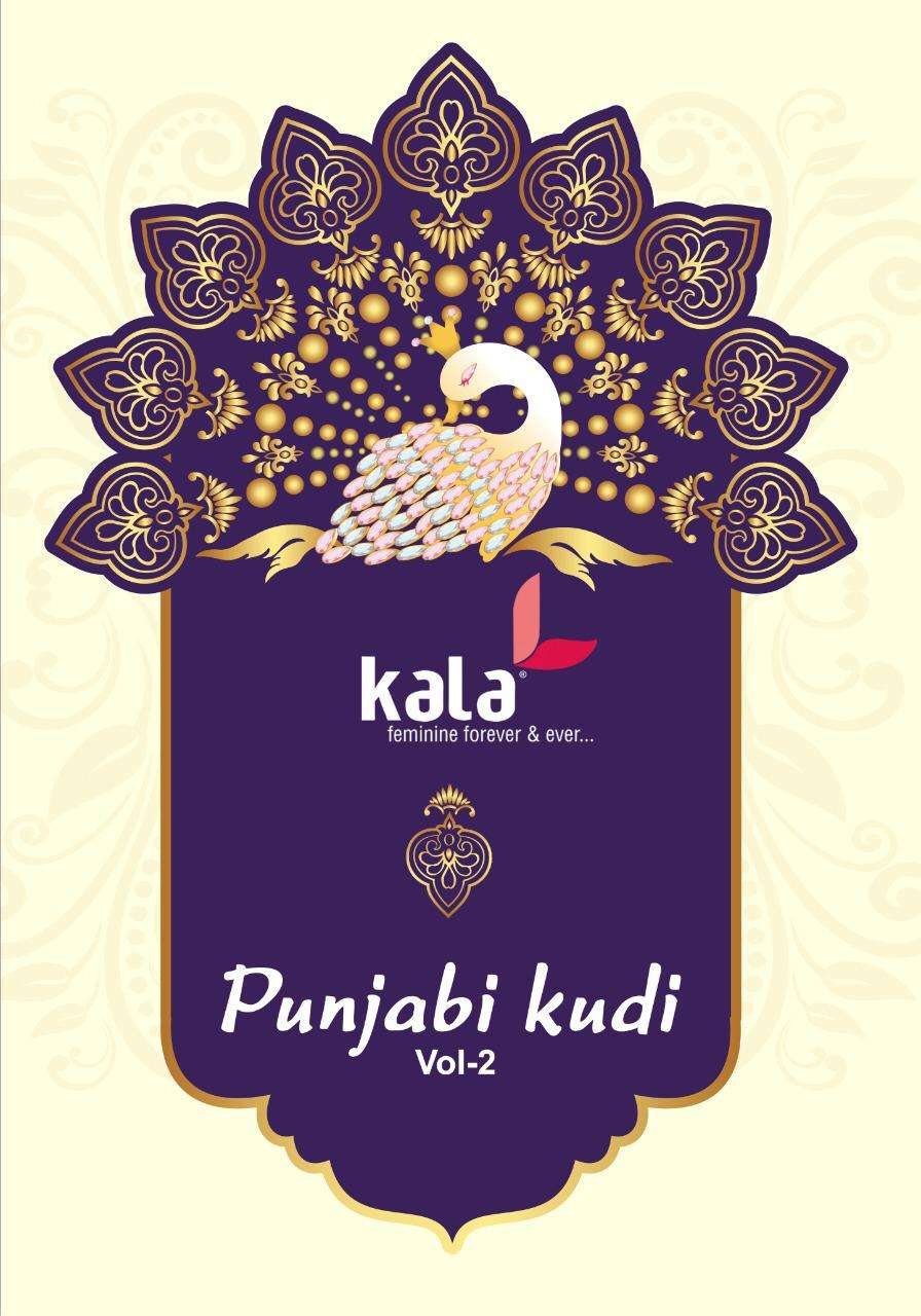 Kala Punjabi Kudi Vol-2 series 3601-3612 pure premium cotton suit 