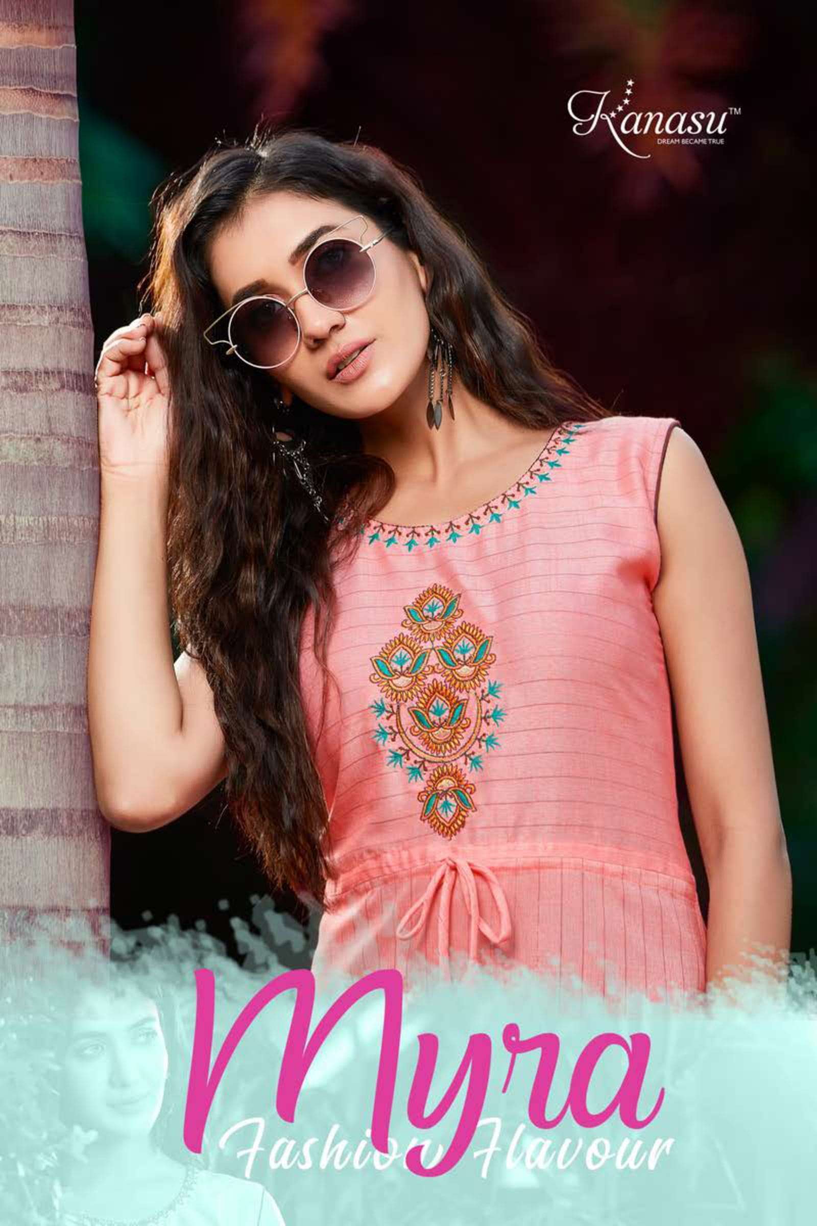 kanasu myra series 01-08 heavy rayon lurex kurti