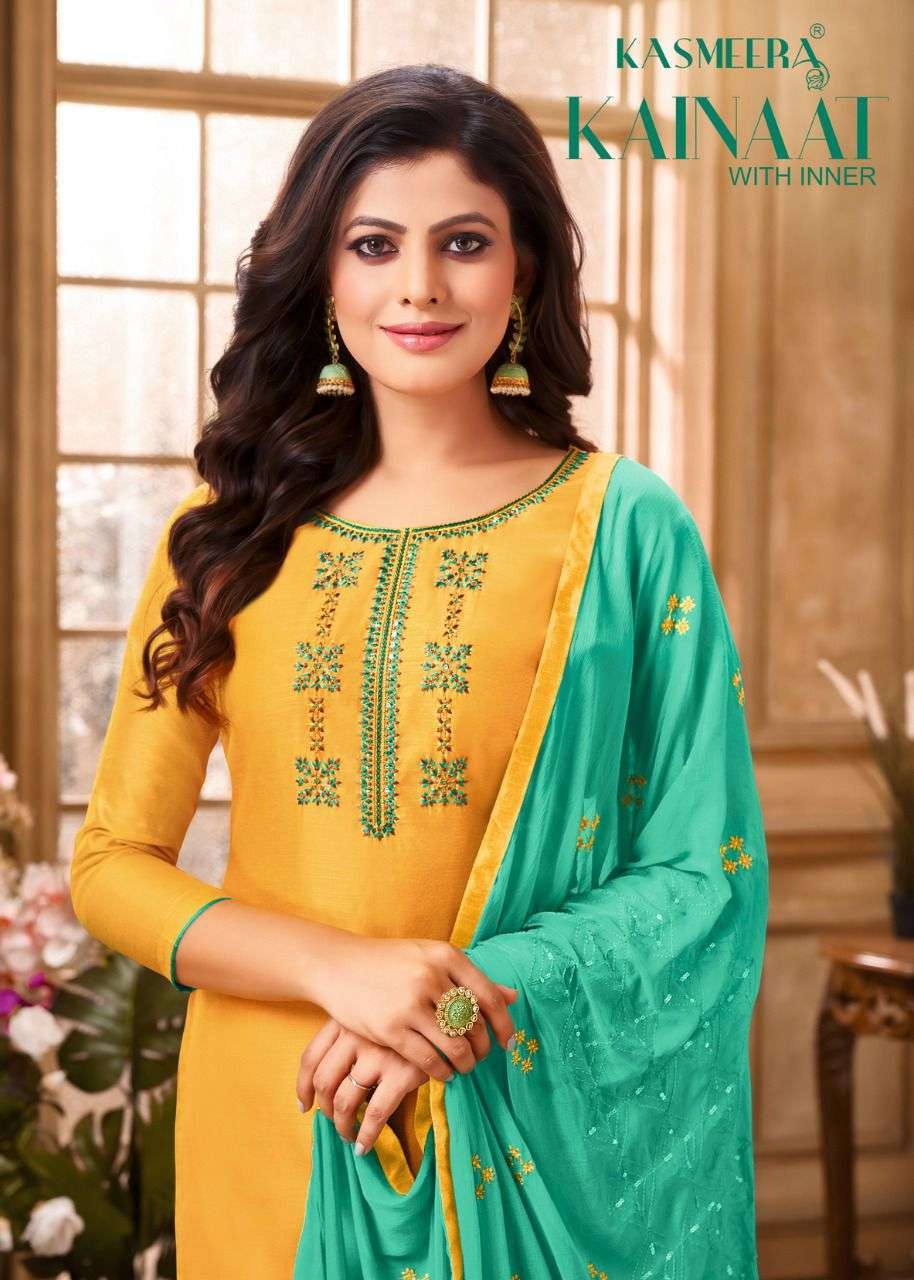 kasmeera kainaat series 9000-9011 modal silk readymade suit 