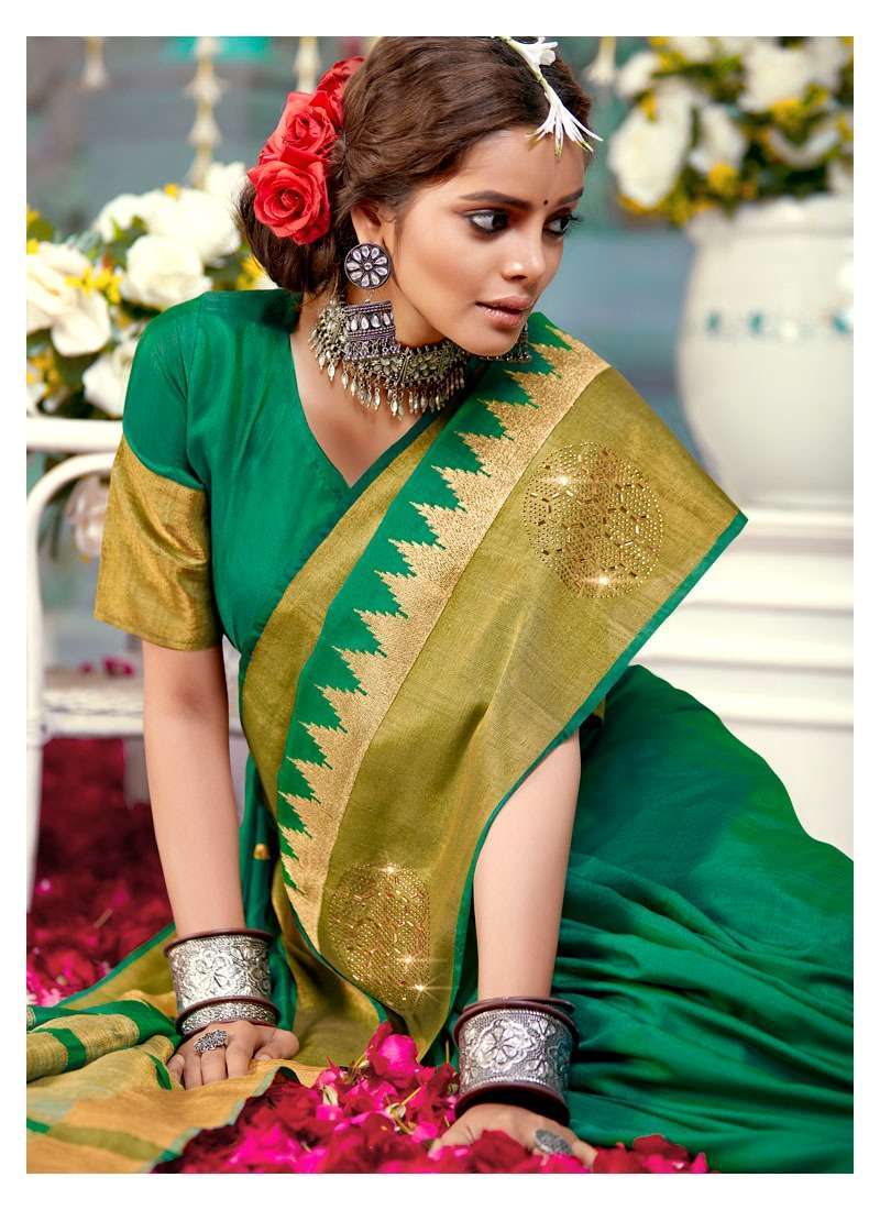 lifestyle saniya silk series 78501-78506 raw silk saree