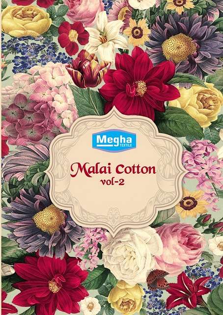 Megha Malai Cotton Vol-2 series 1001-1010 cambric cotton suit 