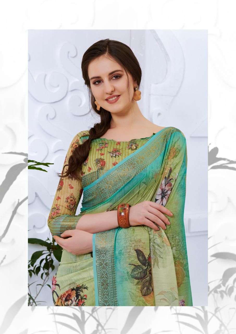 mintorsi swara series 21401-21409 cotton silk with banarasi saree