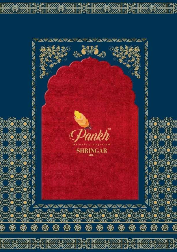 pankh Shringar Vol 1 series 401-411 silk fabrics saree