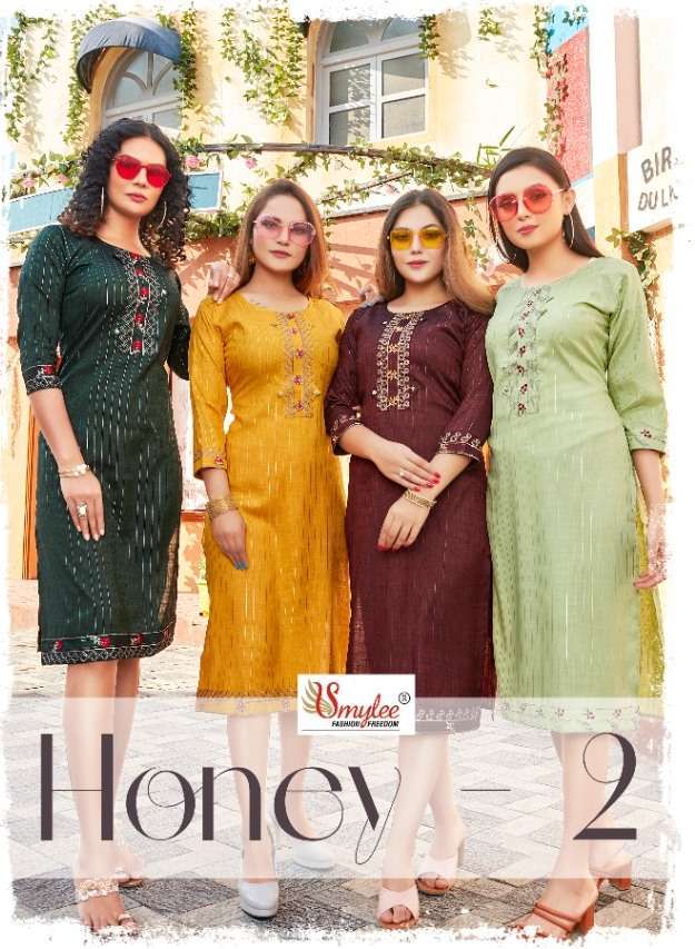 rung honey vol 2 series 1001-1008 heavy lurex lining rayon kurti 