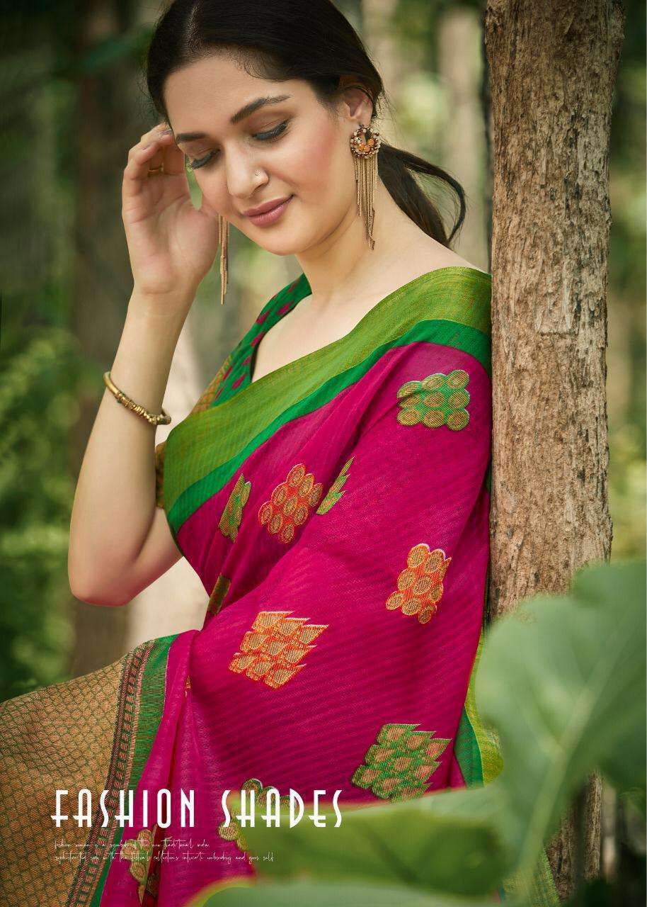 shreyans fashion Muhurtam Pattu Vol 3 series 25-36 cotton saree