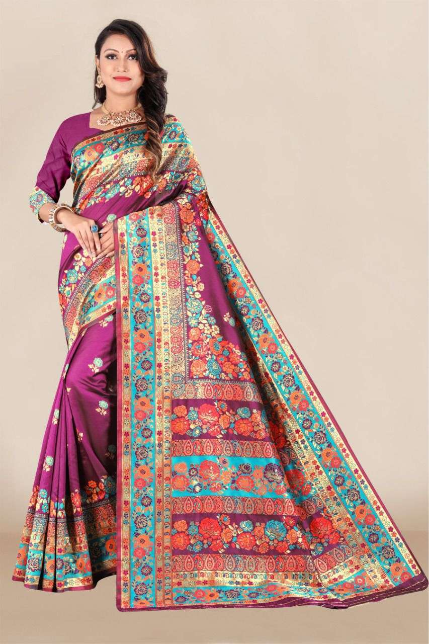 Avantraa Banarasi Silk wedding wear sarees