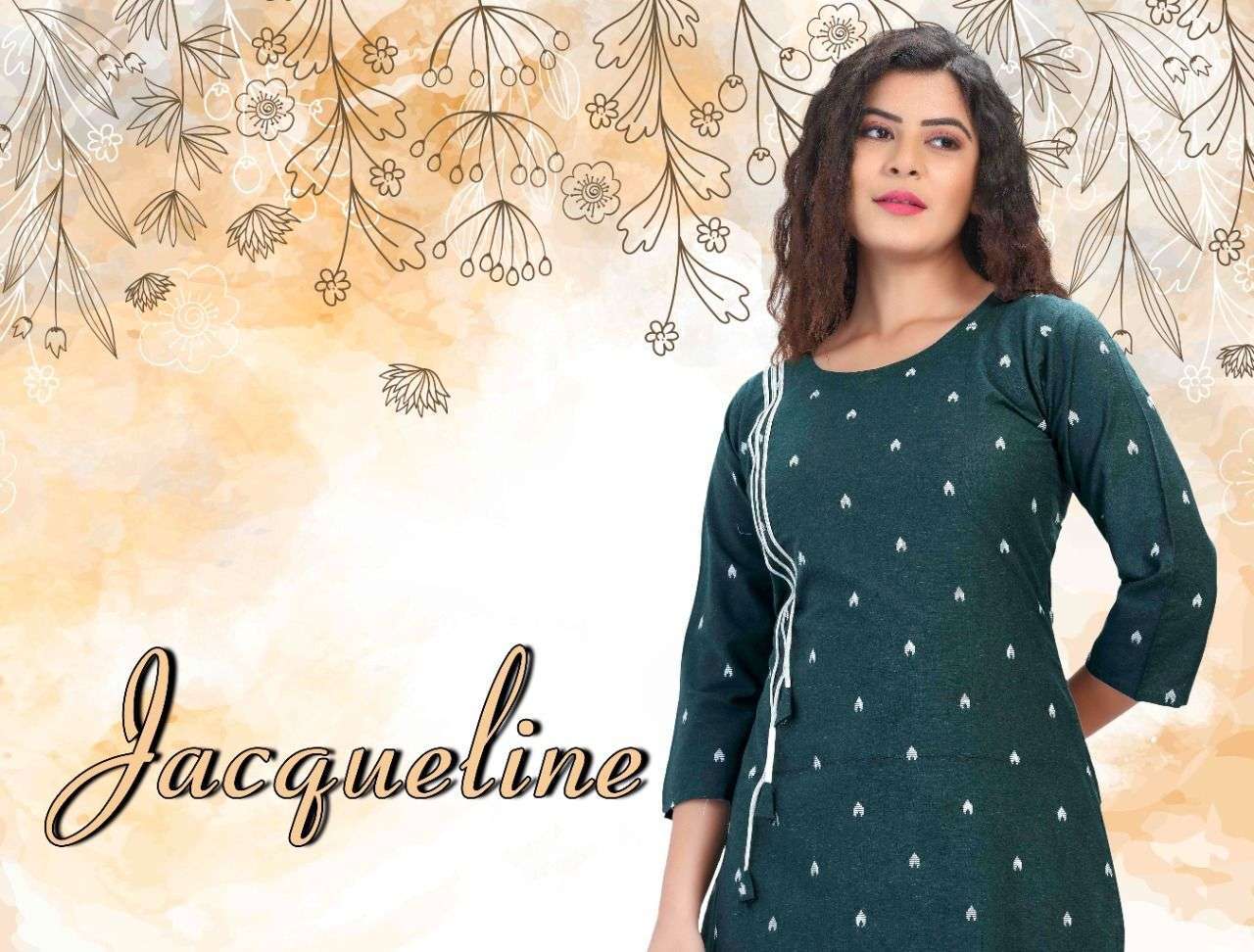 Beauty Queen Jacqueline series 101-108 cotton jacquard kurti 