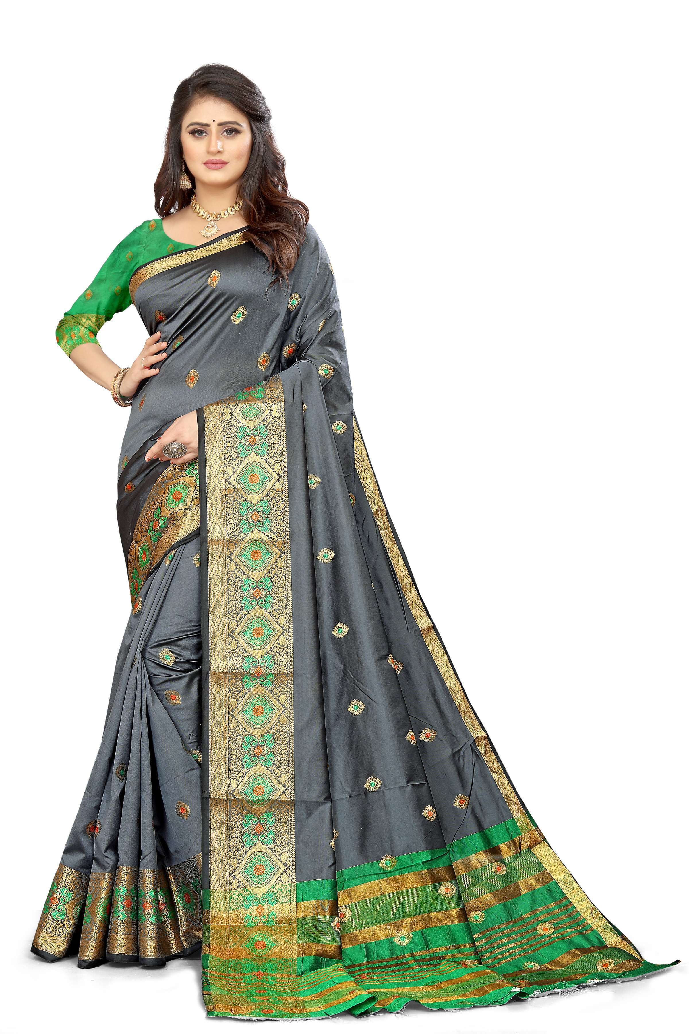 Cristina soft Maithili Silk weaving special sarees wholesale shop