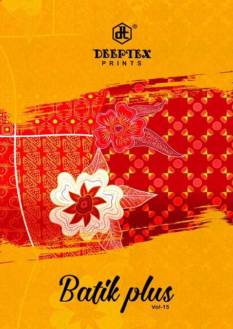 Deeptex Batik Plus Vol-15 series 1501-1510 pure cotton suit 