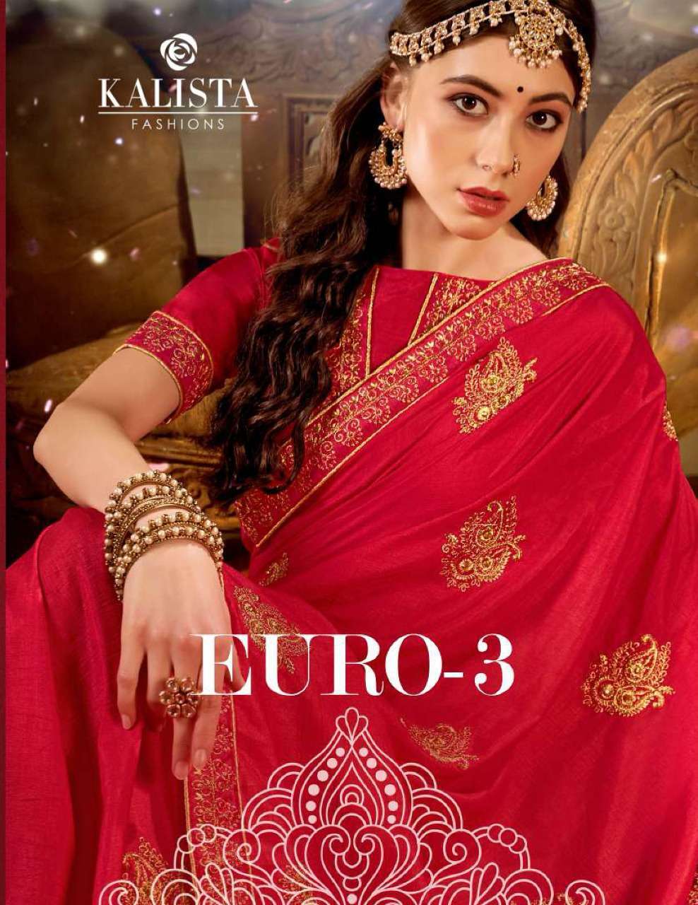 KALISTA EURO VOL 3 VICHITRA SILK ELEGANT LOOK SAREES